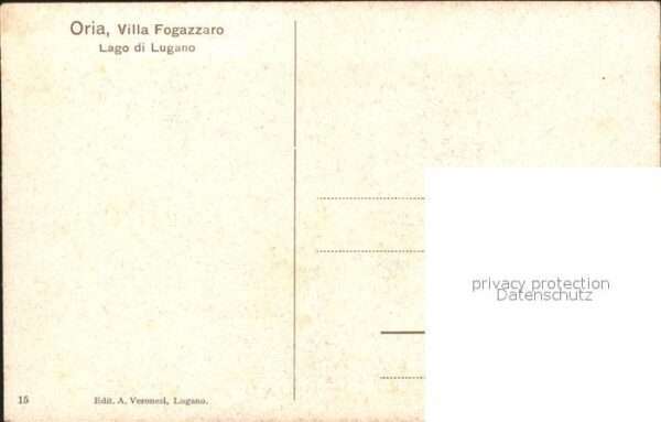 Oria Valsolda Villa Fogazzaro Lago di Lugano Künstler – Bild 2