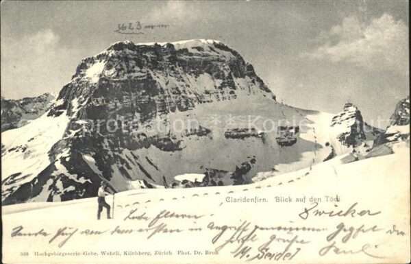 Toedi Claridenfirn Bergsteiger