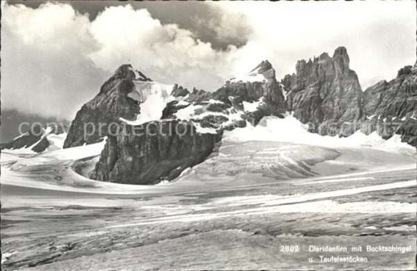 Toedi Planura-Hütte Claridenfirn mit Bocktsch