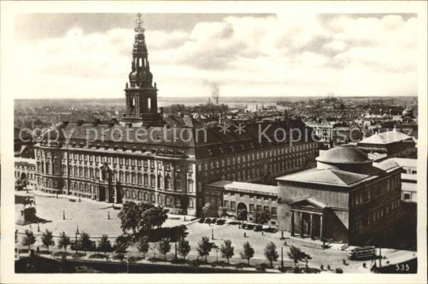Copenhagen Kobenhavn Chirstiansborg Palace Houses of Parliam