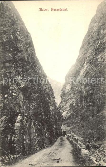 Norangsdalen Staven Schlucht