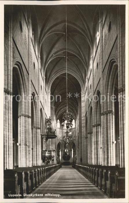 Uppsala Domkyrkans mittskepp Kirche