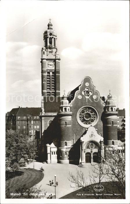 Malmoe St Johannes Kyrka Kirche