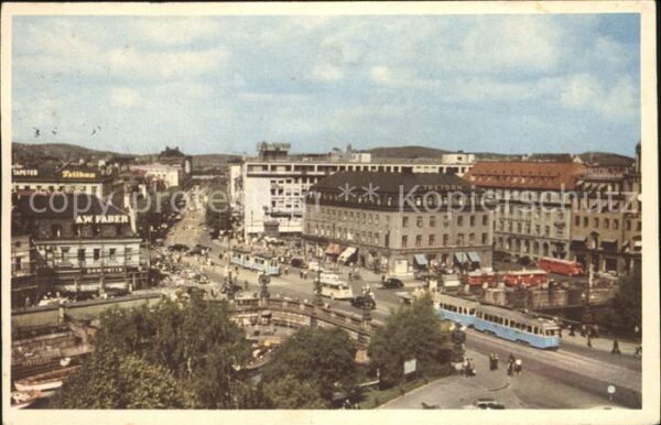Goeteborg Kungsportsplatsen och Östra Hamngatan