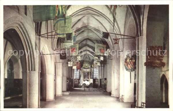 Stockholm Riddarholmskyrkan Interior Church