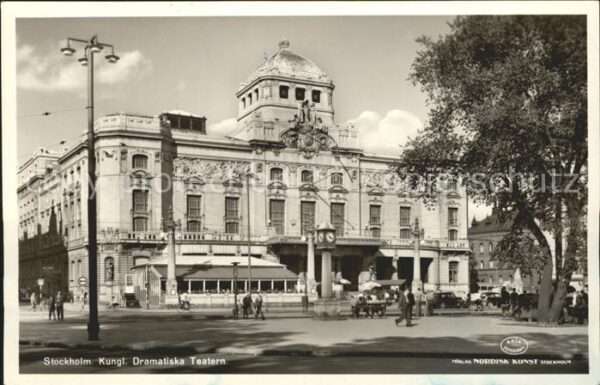Stockholm Kungl Dramatiska Teatern Theater