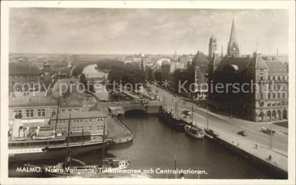 Malmoe Norra Vallgatan Tullkammaren och Centra