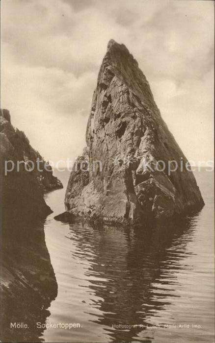 Moelle Sockertoppen Felsen Küste