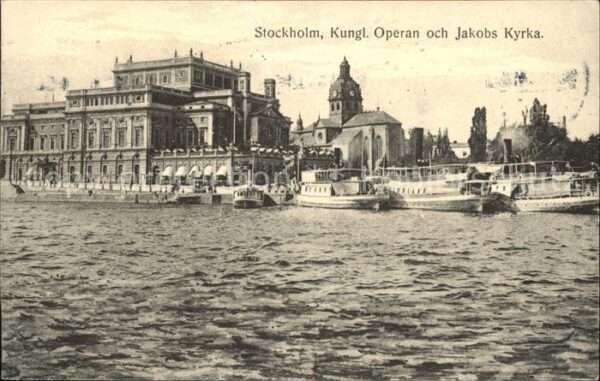 Stockholm Kungl Operan och Jakobs Kyrka
