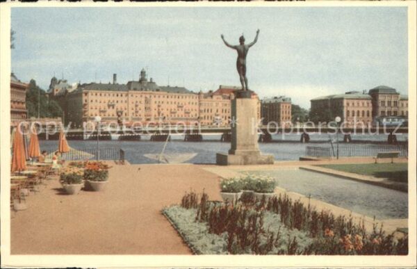 Stockholm Utsikt över Strömmen Grand Hotel Nation