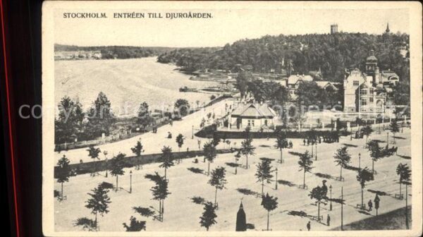 Stockholm Entreen till Djurgarden