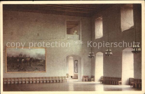Uppsala Rikssalen pa Slottet Schloss Saal