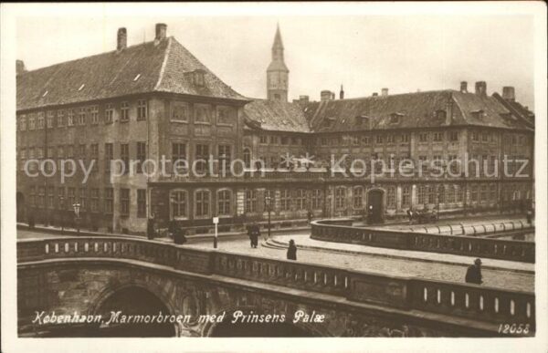 Kobenhavn Marmorbroen med Prinsens Palae Brücke P