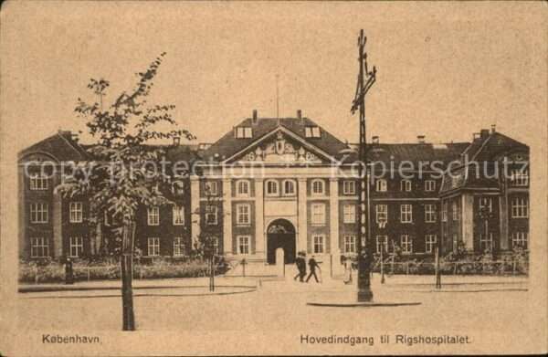 Kobenhavn Hovedinggang til Rigshospitalet Kranken