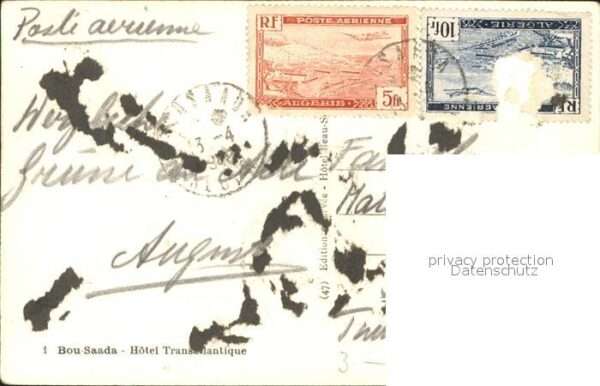 Bou Saada Hotel Transatlantique Palmen – Bild 2