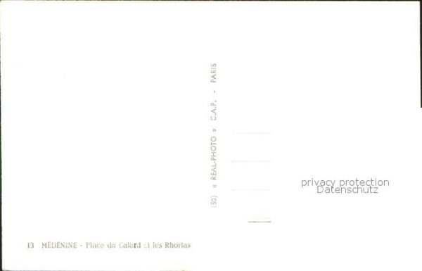 Medenine Djeffera Place du Cafard et les Rhorfas – Bild 2