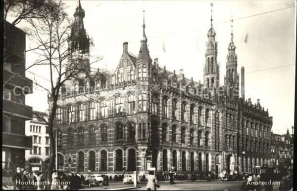 Amsterdam Niederlande Hoofpostkantoor