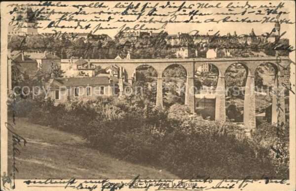 LUXEMBOURG  Luxemburg Viaduc de la Petrusse