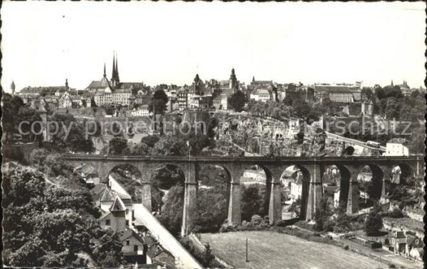 LUXEMBOURG  Luxemburg Panorama Viaduc