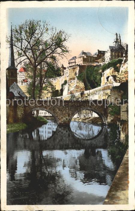 LUXEMBOURG  Luxemburg Rochers du Bock Pont