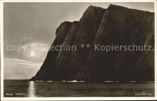 Nordkap Norge Abendstimmung