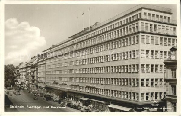 Stockholm Sveavägen med Thulehuset