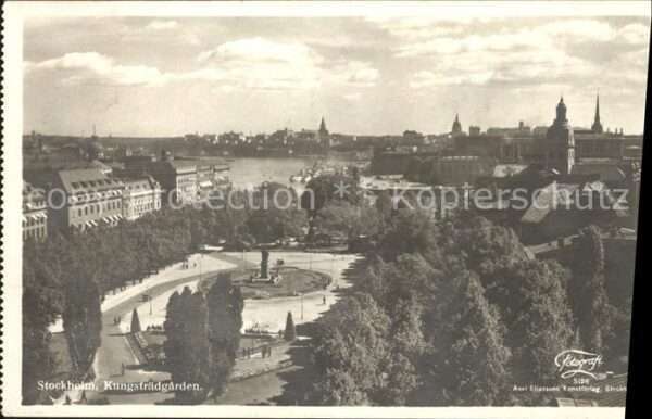 Stockholm Kungsfrädgarden Park