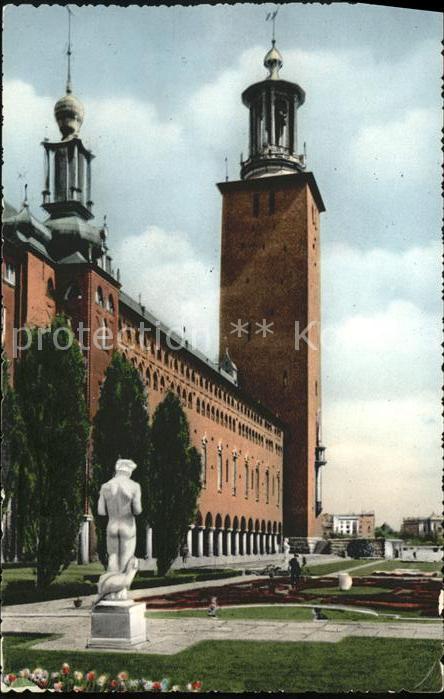 Stockholm Stadshuset Skulptur