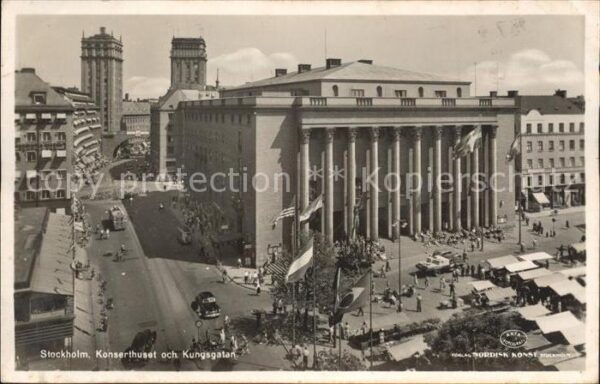 Stockholm Konserthused och Kungsgatan Konzerthaus