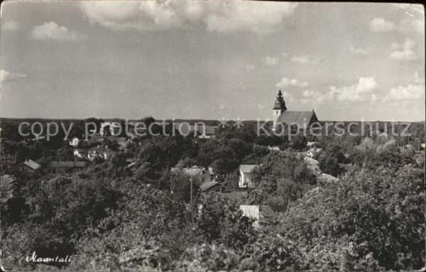 Naantali Ortsansicht mit Kirche