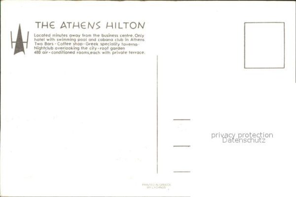 Athens Athen Hilton Hotel – Bild 2