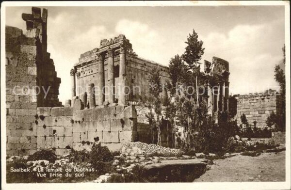 Baalbek Baalbeck Temple de Bacchus