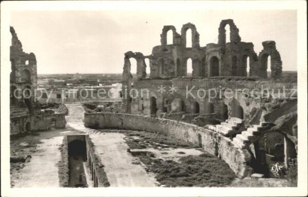 El-Djem Vue de la Loge Imperiale