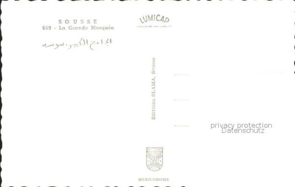 SOUSSE  Tunesie La Grande Mosquee – Bild 2