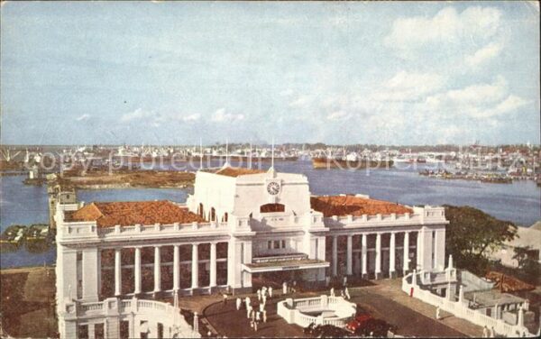 Colombo Ceylon Sri Lanka Harbour