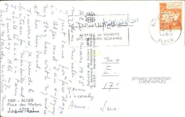 Alger Algerien Place des Martyrs – Bild 2