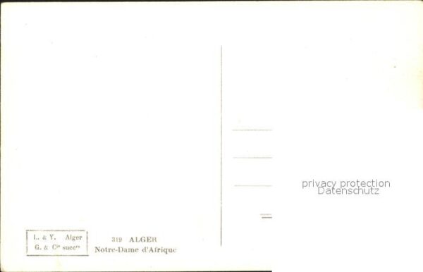 Alger Algerien Notre Dame d_Afrique – Bild 2
