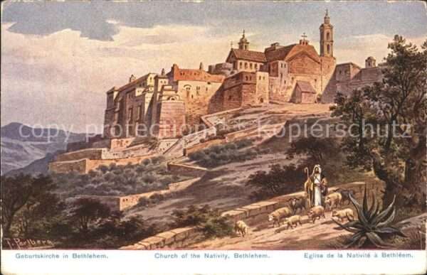 Bethlehem Yerushalayim Geburtskirche Eglise de la Nativite
