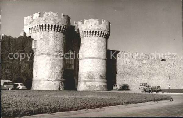 Rhodes Rhodos Greece Saint Catherines Gare
