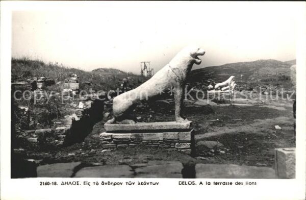 Delos Terrasse des lions