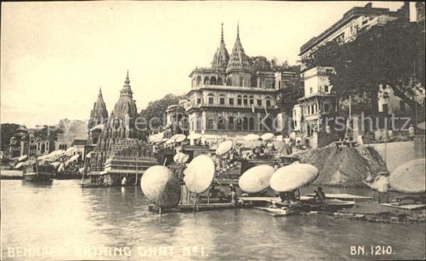 Benares Bathing Ghat