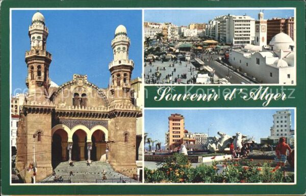 Alger Algerien Sehenswürdigkeiten Moschee
