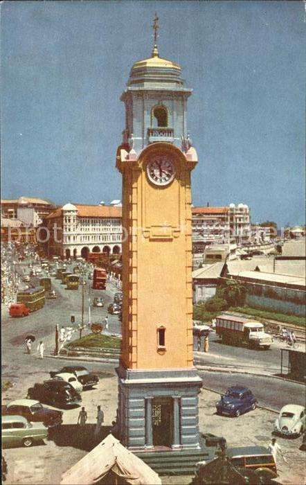 Colombo Ceylon Sri Lanka Khan Clock Tower