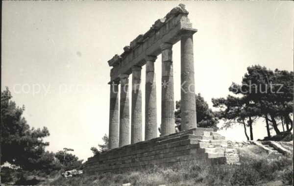Rhodes Rhodos Greece Cameros Ruinen Historische Stätte