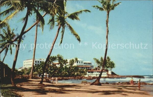 Ceylon Sri Lanka Mount Lavinia Hotel Beach
