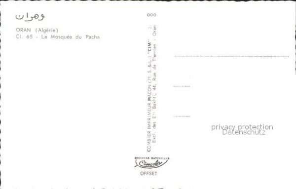 Oran Algerie Mosquee du Pacha – Bild 2