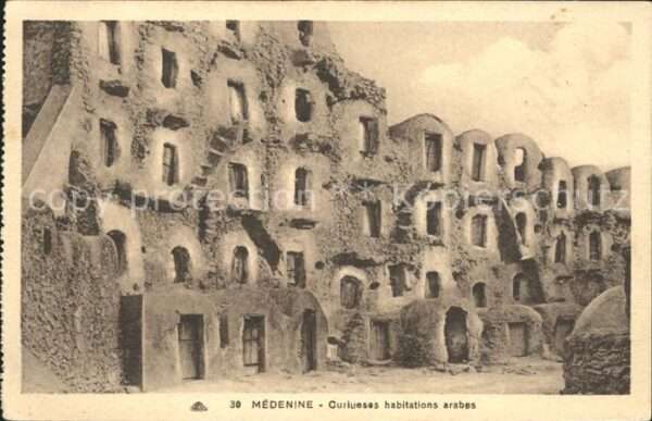 Medenine Djeffera Curiueses habitations arabes
