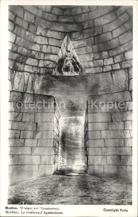 Mycenes Mykene Tombeau d_Agamemnon