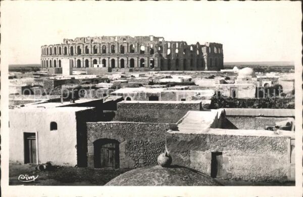 El-Djem Colisee construit par l'Empereur Gordie