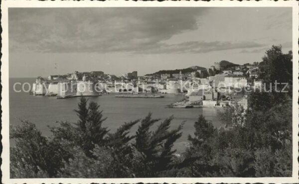 Dubrovnik Ragusa Hafen Festung